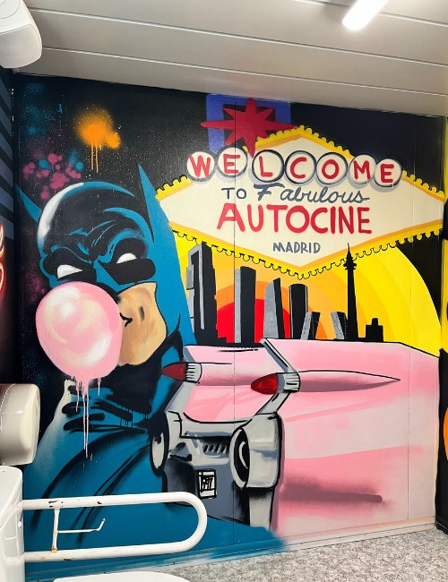 Graffitis de batman